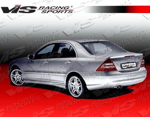 Mercedes-Benz C Class VIS Racing Euro Tech Rear Bumper - 01MEW2034DET-002