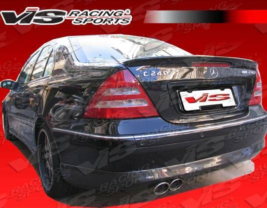Mercedes-Benz C Class VIS Racing Euro Tech-2 Rear Lip - 01MEW2034DET2-012