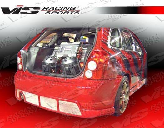 Mazda Protege VIS Racing Spike Rear Lip - 01MZ3235DSPK-012