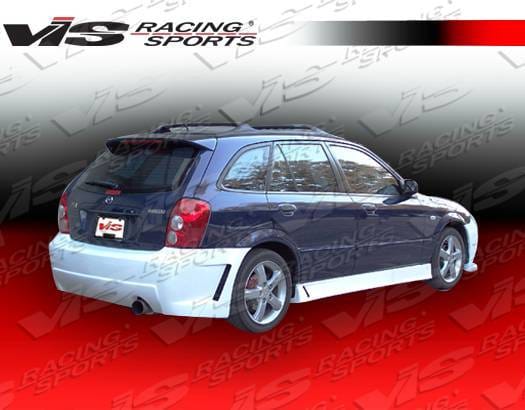 Mazda Protege VIS Racing TSC-3 Rear Bumper - 01MZ3235DTSC3-002