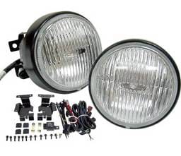 Honda Civic 2DR 4 Car Option Round Fog Light Kit - Blue Ion - LHF-HC962B