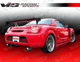 Toyota MRS VIS Racing Techno R Widebody Rear Bumper - 00TYMRS2DTNRWB-002