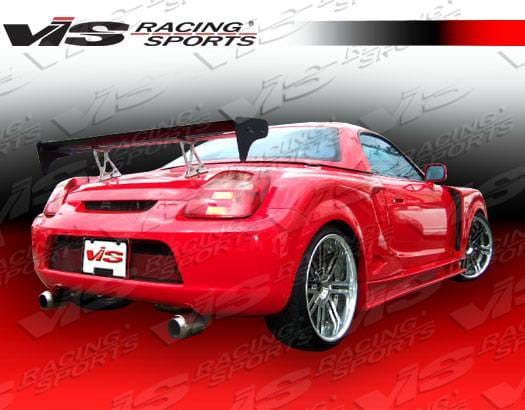 Toyota MRS VIS Racing Techno R Widebody Rear Bumper - 00TYMRS2DTNRWB-002