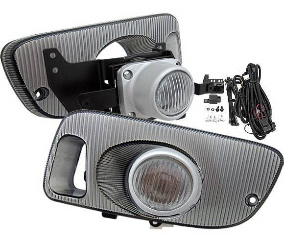 Honda Civic 2DR 4 Car Option Fog Light Kit - Clear - LHF-HC923C