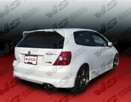 Honda Civic HB VIS Racing Type R Rear Lip - 02HDCVCHBTYR-012