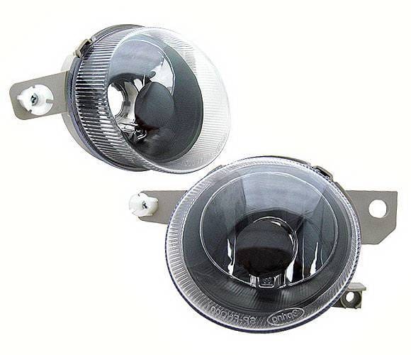 Honda Del Sol 4 Car Option Fog Light Kit - Black - LHF-HD93B