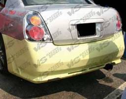 Nissan Altima VIS Racing Octane Rear Bumper - 02NSALT4DV6OCT-002
