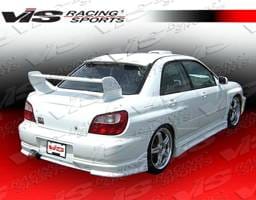 Subaru WRX VIS Racing Tracer Rear Lip - 02SBWRX4DTRA-012