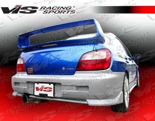 Subaru WRX VIS Racing Tracer-2 Rear Bumper - 02SBWRX4DTRA2-002