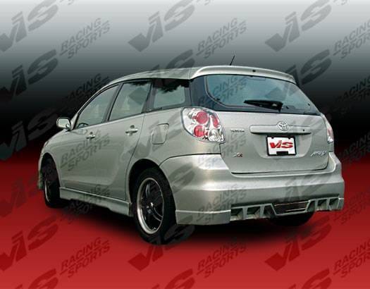 Toyota Matrix VIS Racing EVO-5 Rear Bumper - 02TYMAT4DEVO5-002