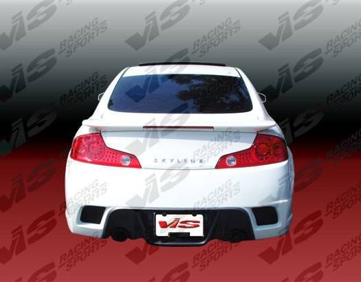 Infiniti G35 2DR VIS Racing K Speed Rear Bumper - 03ING352DKSP-002