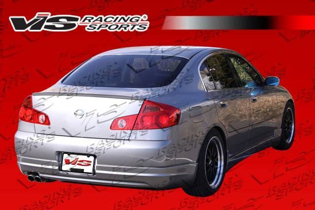 Infiniti G35 4DR VIS Racing VIP Rear Lip - 03ING354DVIP-012