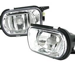 Mercedes-Benz C Class 4 Car Option Fog Light Kit - Clear - LHF-MBW203C-DP