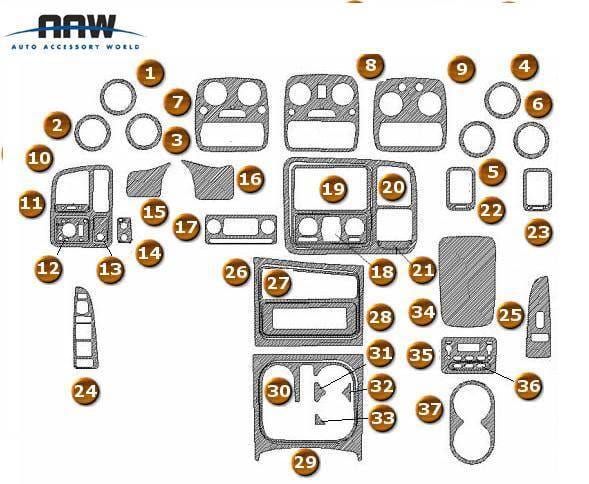 Dash Trim Kit thumbnail 3