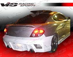 Hyundai Tiburon VIS Racing Drifter X Rear Bumper - 03HYTIB2DDFTX-002