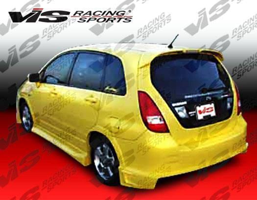 Suzuki Aerio VIS Racing Striker Rear Bumper - 03SZAER4DSTR-002