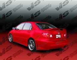 Toyota Corolla VIS Racing TSC-3 Rear Bumper - 03TYCOR4DTSC3-002