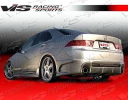 Acura TSX VIS Racing Laser Rear Bumper - 04ACTSX4DLS-002