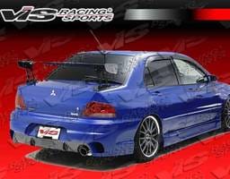 Mitsubishi Evolution 8 VIS Racing Wings Rear Bumper - 03MTEV84DWIN-002