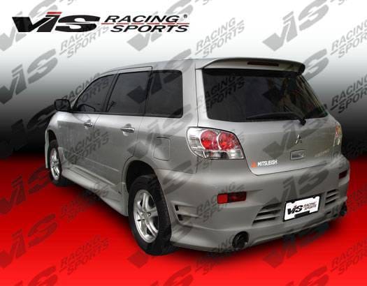 Mitsubishi Outlander VIS Racing K Speed Rear Bumper - 03MTOUT4DKSP-002