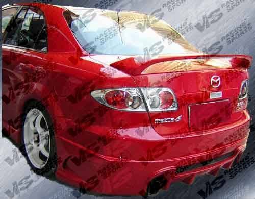 Mazda 6 VIS Racing Cyber Rear Bumper - 03MZ64DCY-002
