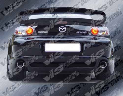 Mazda RX-8 VIS Racing Razor Rear Lip - 04MZRX82DRAZ-012