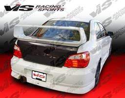 Subaru WRX VIS Racing Z Speed Rear Lip - 04SBWRX4DZSP-012