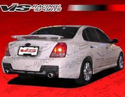 Hyundai Elantra 4DR VIS Racing B Max Rear Bumper - 04HYELA4DBMAX-002