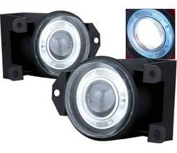 GMC Yukon 4 Car Option Halo Projector Fog Light Kit - Clear - LHFP-GY00C-WJ