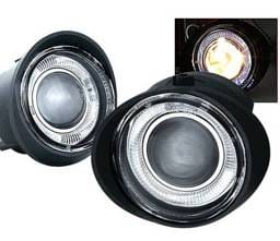 Nissan Altima 4 Car Option Projector Fog Light Kit - Clear - LHFP-NA02C-WJ