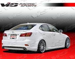Lexus IS VIS Racing Wings Rear Lip - 06LXIS34DWIN-012