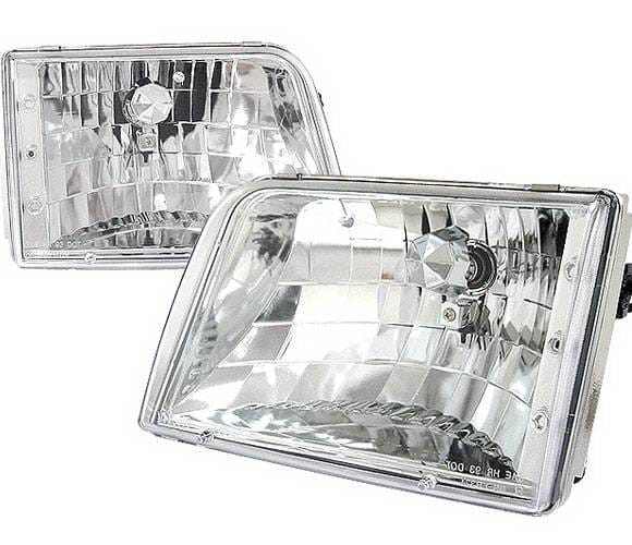 Ford Ranger 4 Car Option Headlights - Crystal - LH-FR93-KS