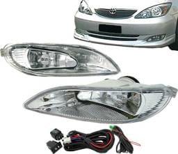 Toyota Camry 4 Car Option Fog Light Kit - Clear - LHF-TCM01