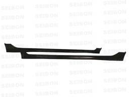 Honda Civic 4DR Seibon MG Style Carbon Fiber Side Skirts - SS0607HDCV4DJ-MG