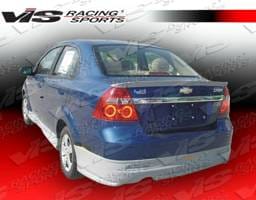 Chevrolet Aveo VIS Racing Fuzion Rear Lip - 07CHAVO4DFUZ-012