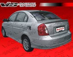 Hyundai Accent 4DR VIS Racing V Spec Rear Lip - 06HYACC4DVSC-012