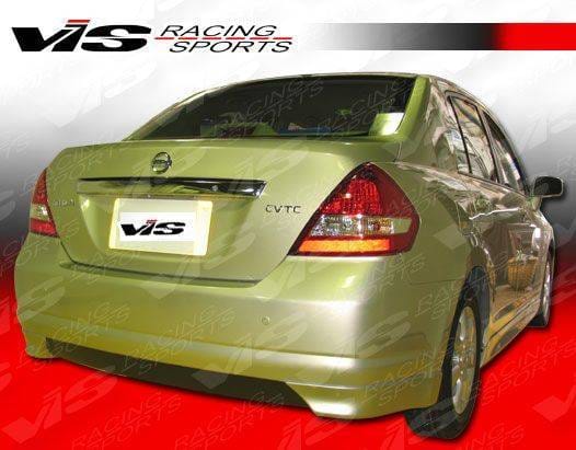 Nissan Versa VIS Racing V Spec Rear Lip - 07NSVER4DVSC-012