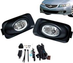 Acura TSX 4 Car Option Fog Light Kit - Clear - LHF-TSX
