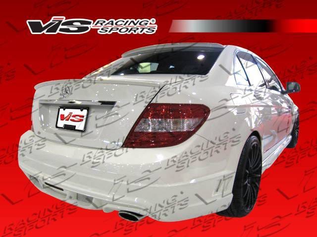 Mercedes-Benz C Class VIS Racing VIP Rear Bumper - 08MEW2044DVIP-002