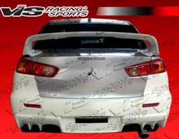 Mitsubishi Lancer VIS Racing EVO X Widebody Rear Bumper - 08MTLAN4DEVXWB-002