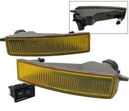 Scion xB 4 Car Option Fog Light Kit - Yellow - LHF-TS001-YL