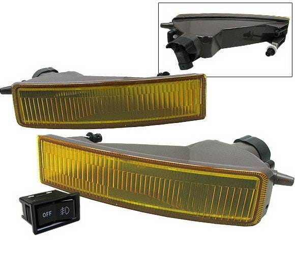 Scion xB 4 Car Option Fog Light Kit - Yellow - LHF-TS001-YL