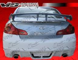 Infiniti G35 4DR VIS Racing K Speed Rear Bumper - 07ING354DKSP-002