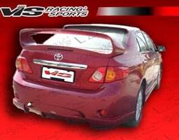 Toyota Corolla VIS Racing AMS Rear Bumper - 09TYCOR4DAMS-002