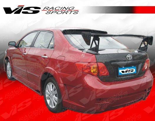Toyota Corolla VIS Racing Zyclone Rear Bumper - 09TYCOR4DZYC-002