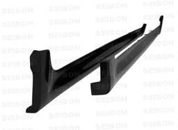 Subaru WRX Seibon OEM Style Carbon Fiber Side Skirts - SS0809SBIMP-OE