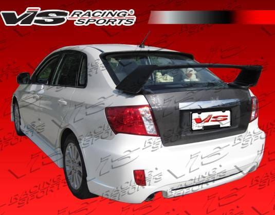Subaru WRX VIS Racing Rally Rear Bumper - 08SBWRX4DRAL-002