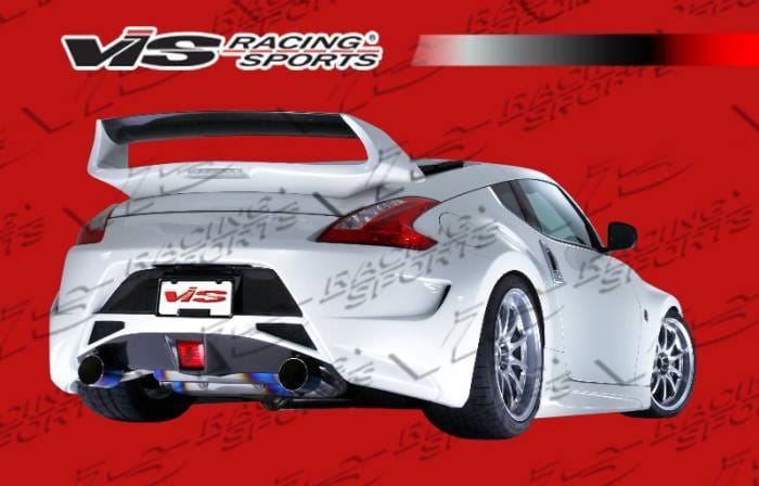 Nissan 370Z VIS Racing AMS Rear Bumper - 09NS3702DAMS-002