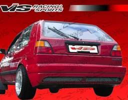 Volkswagen Golf VIS Racing R Tech Rear Lip - 85VWGOF2DRTH-012