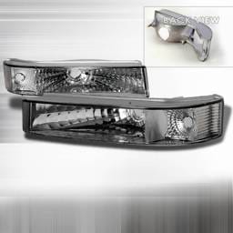 Ford F250 Custom Disco Silver Bumper Lights - LB-F15092-DP